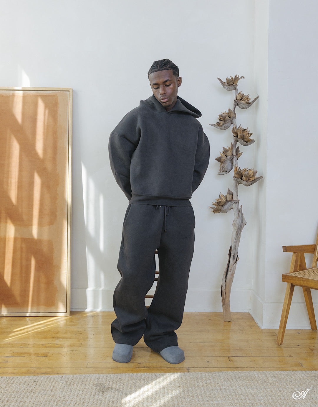 CL V2 Hoodie In Pebble