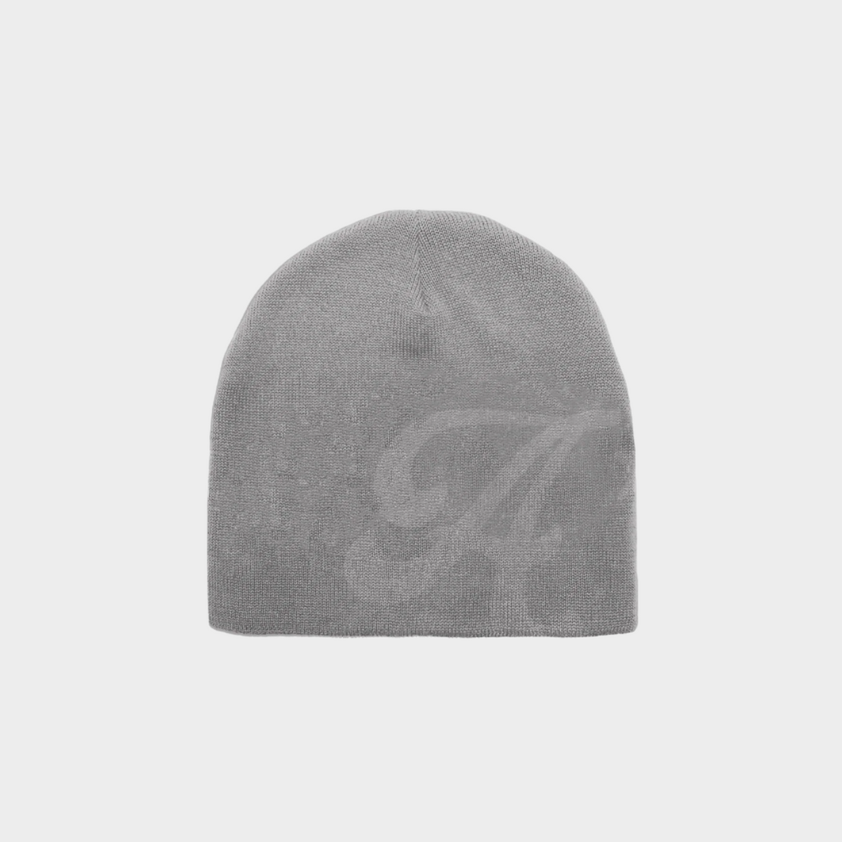 Grey Staple Beanie