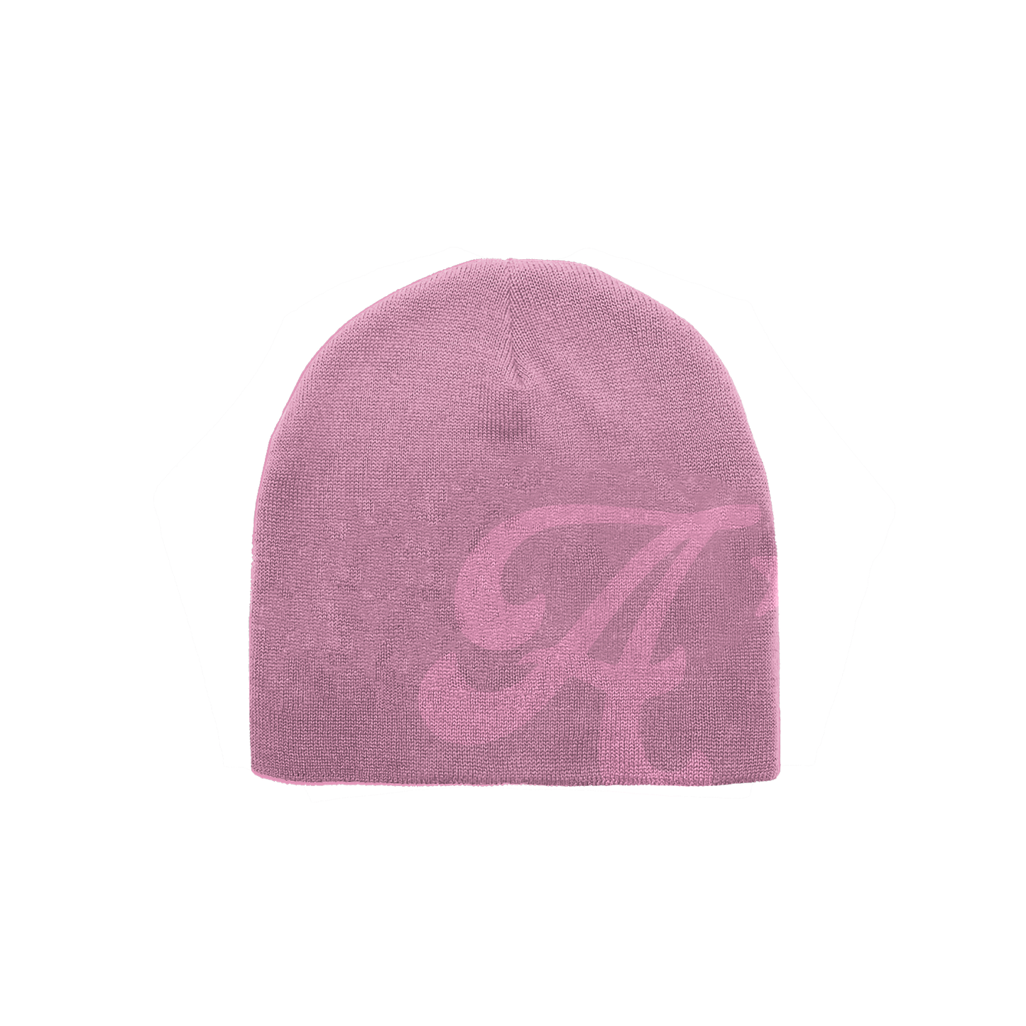 PINK STAPLE BEANIE