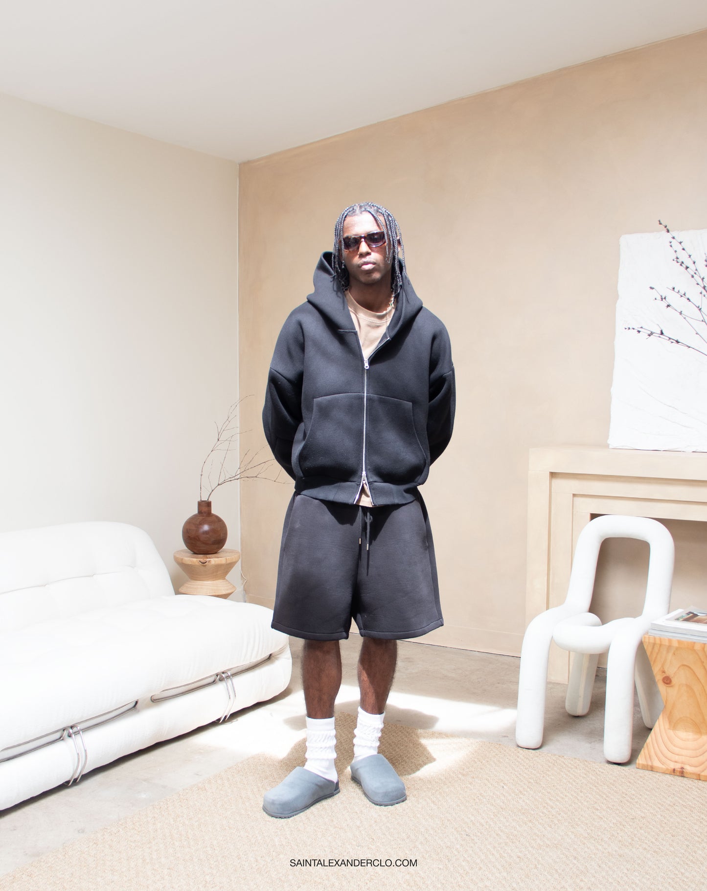 V2 Clouded Shorts Black