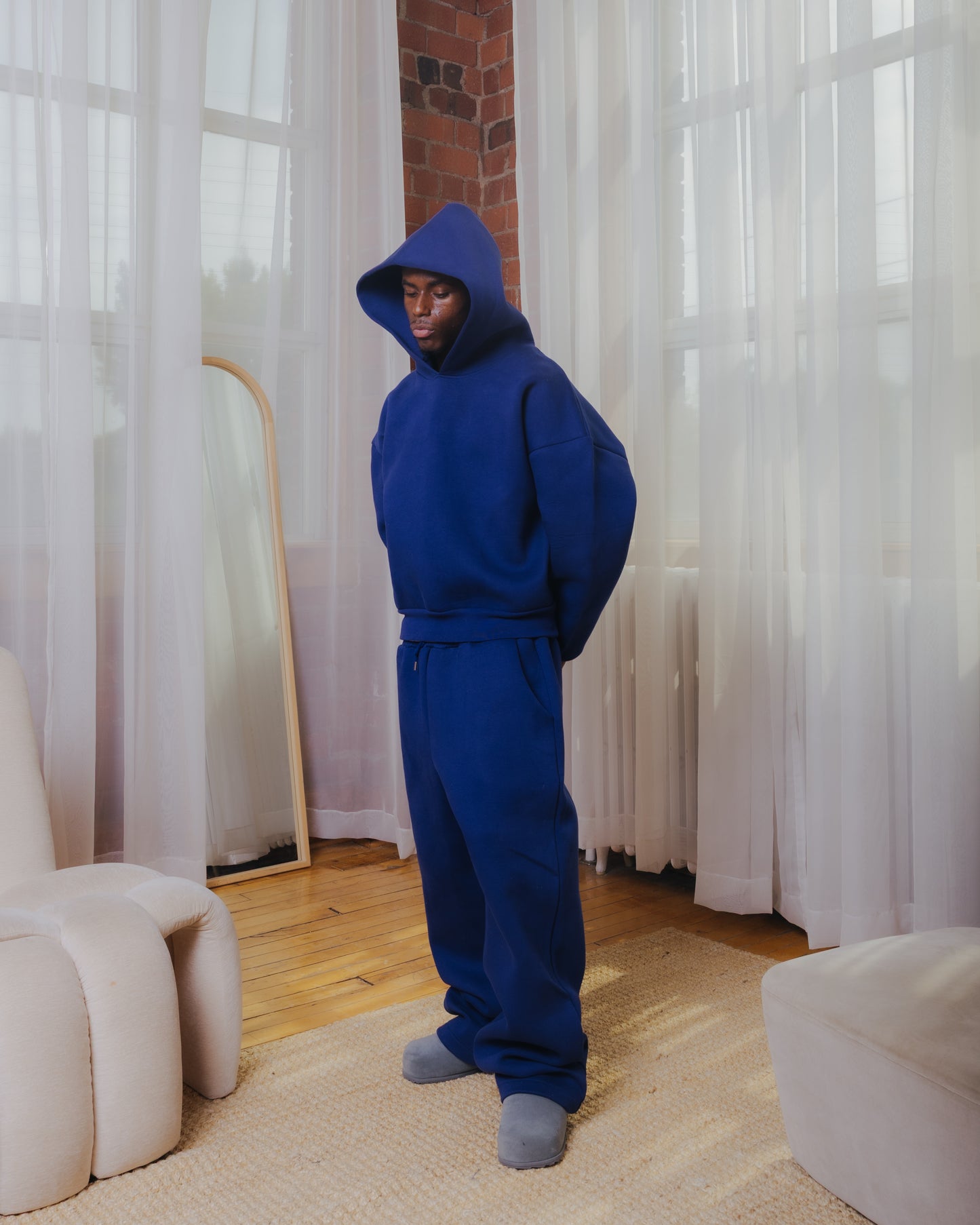 CL V2 Hoodie In Navy